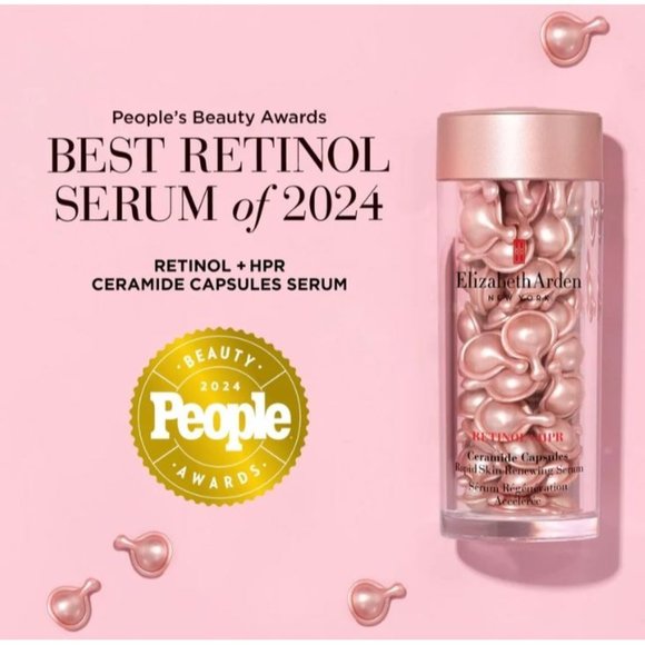 Elizabeth Arden Retinol Ceramide Capsules Rapid Skin Renewing Serum 17 Capsules - Picture 9 of 9